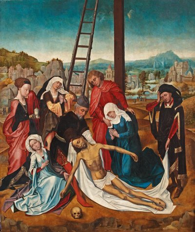 La lamentazione di Cristo da Rogier van der Weyden