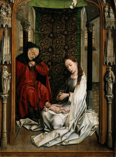 La Natività da Rogier van der Weyden