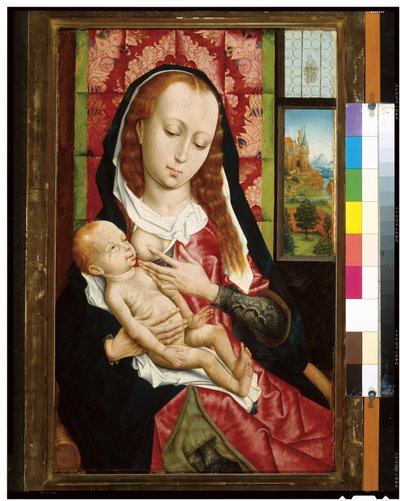 La Vergine e il Bambino, c.1480 da Rogier van der Weyden