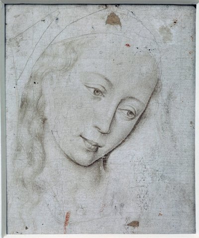 Testa della Vergine da Rogier van der Weyden