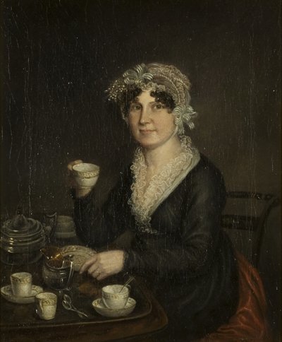 Ritratto di Mrs Ellen Sharples, c.1814 da Rolinda Sharples
