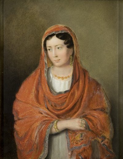 Ritratto di una signora, c.1820 da Rolinda Sharples