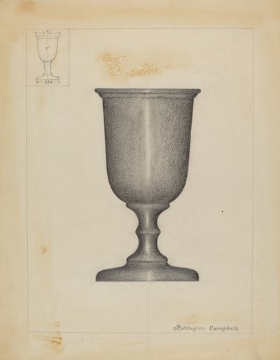 Coppa di Peltro da Rollington Campbell