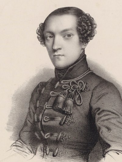 Ritratto del pianista e compositore Antoine de Kontski 1817-1899 da Romain Cazes