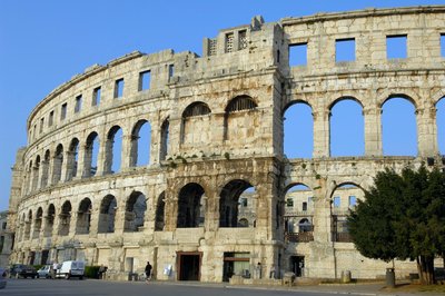 Anfiteatro di Pola, Croazia da Roman