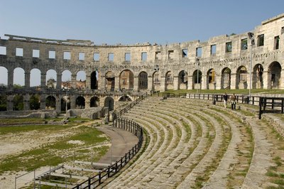 Anfiteatro di Pola, Croazia da Roman