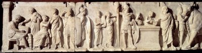 Antica Roma: rilievo noto come Domizio Enobarbo da Roman