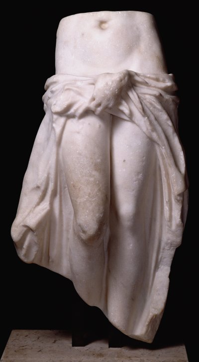 Afrodite che tiene i suoi vestiti, da Tripoli, c.370-24 a.C. da Roman