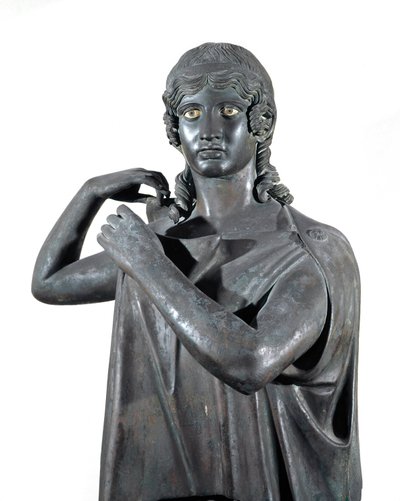 Statua in bronzo di una danzatrice da Roman