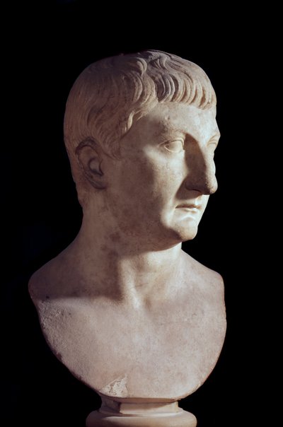 Busto di Druso il Giovane (morto nel 23 d.C.), figlio dell