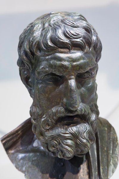 Busto di Epicuro da Roman