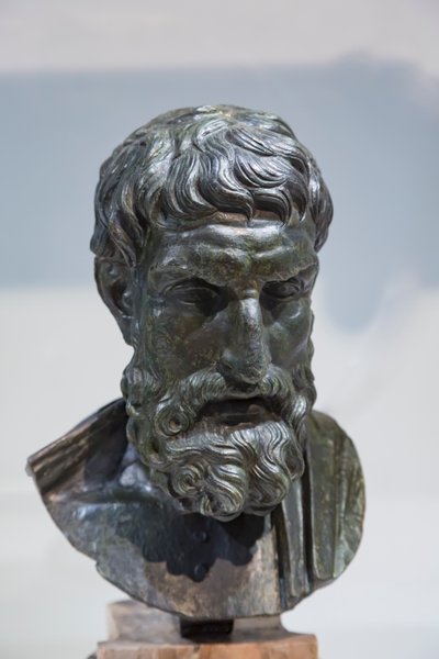 Busto di Epicuro da Roman