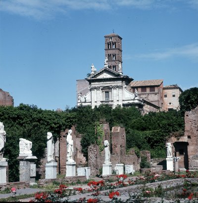 Casa delle Vestali, Foro Romano, Roma, Italia da Roman