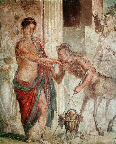 Centauro durante il matrimonio di Pelope e Ippodamia da Roman