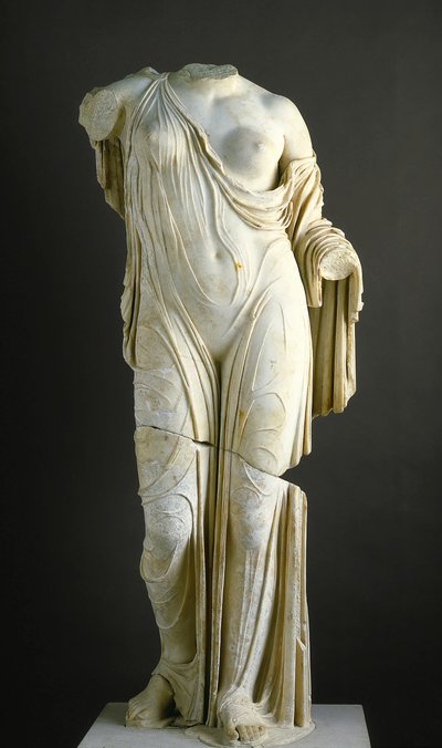 Copia del torso di Afrodite, tipo Venere Genitrice da Roman