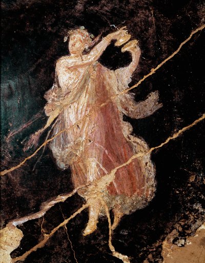 Danzatrice con cembali (affresco) da Roman