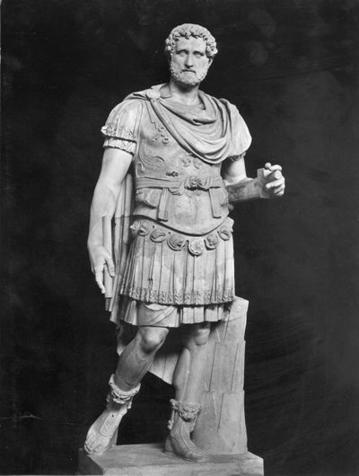 Imperatore Antonino Pio (86-161 d.C.) da Roman