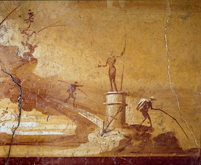 Scena di pesca (dettaglio) da Roman