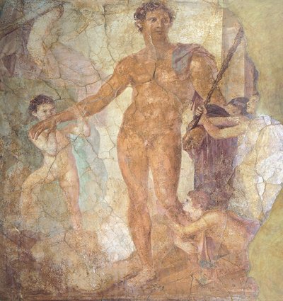 Affresco raffigurante Teseo Liberatore (affresco) da Roman