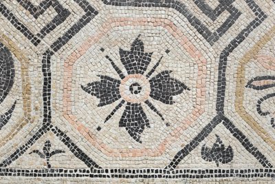 Motivo geometrico dalla domus di Via san Rocchino, II secolo d.C. da Roman