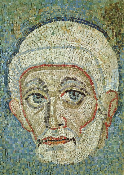 Testa (mosaico) da Roman