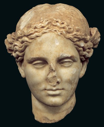 Testa di Apollo Sauroktonos (l