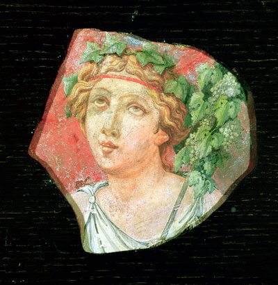 Testa di una baccante da Roman