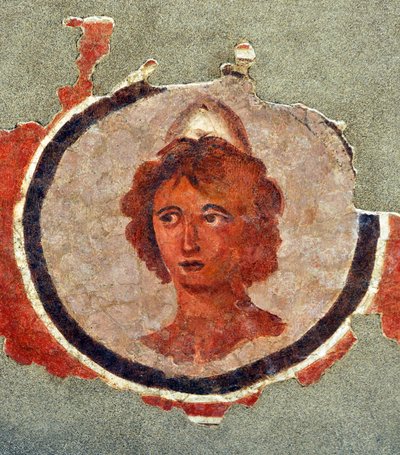 Testa di un giovane uomo, circa 130-140 da Roman