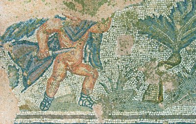 Scena di Caccia, Casa di Dioniso, Paphos, Cipro da Roman