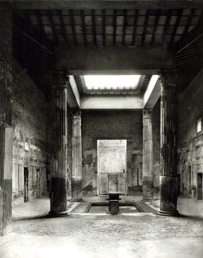 Impluvium nella Casa delle Nozze d