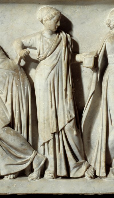 La musa Calliope (dettaglio) da Roman