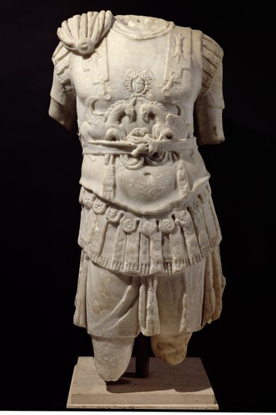 Torso loricato, fine II secolo d.C. da Roman