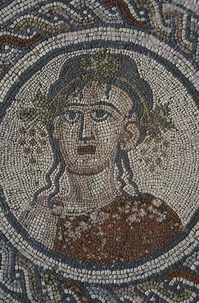 Mosaico raffigurante le Quattro Stagioni, Casa di 