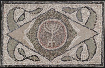 Mosaico della Menorah, VI secolo d.C. da Roman