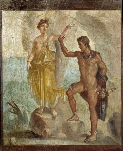 Perseo libera Andromeda (dettaglio) da Roman