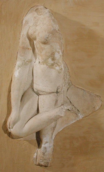 Rilievo raffigurante il corpo di una donna, Tunisia da Roman