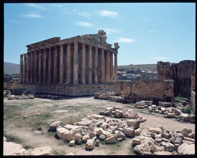 Resti del tempio di Bacco da Roman
