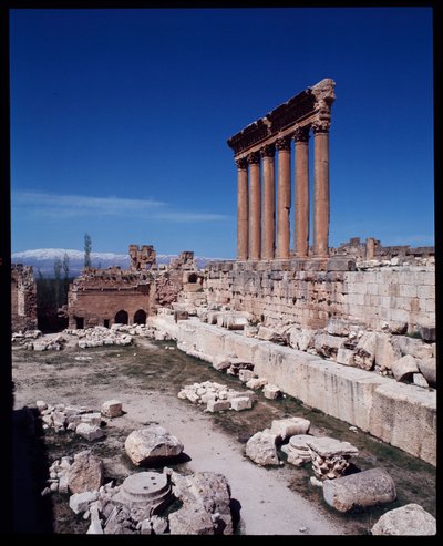 Rovine del tempio di Giove da Roman