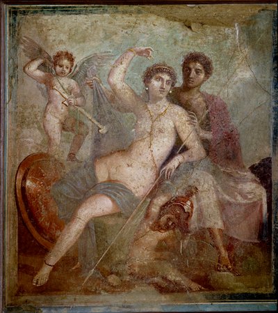 Arte romana: Ares, Afrodite ed Eros da Roman