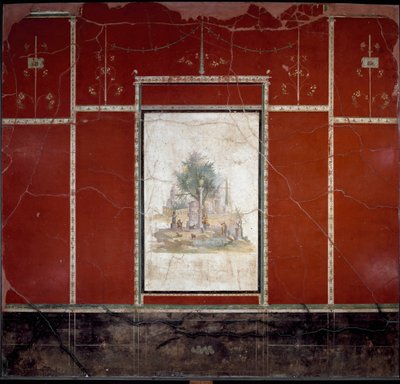 Paesaggio bucolico e sacro da Roman