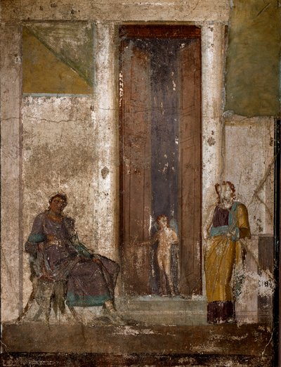 Eros persuade Elena ad amare Paride da Roman