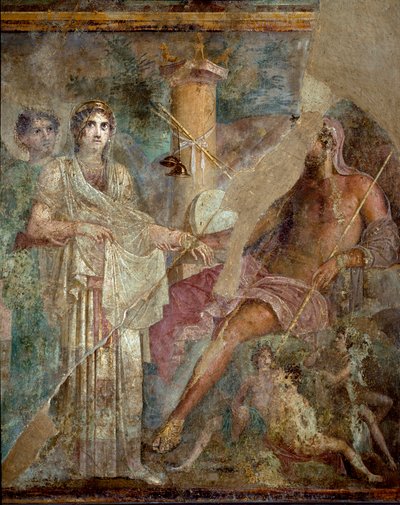 Arte romana: Il matrimonio di Zeus ed Era sul Monte Ida da Roman