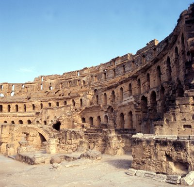 Colosseo romano di El-Djem, Tunisia da Roman