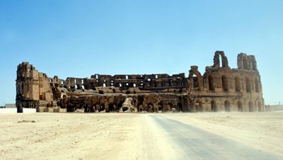 Colosseo romano di El-Djem, Tunisia da Roman