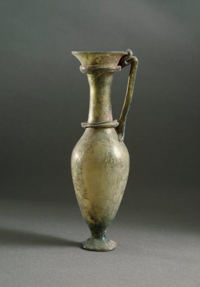 Arte romana: vaso di vetro da Ampurias da Roman