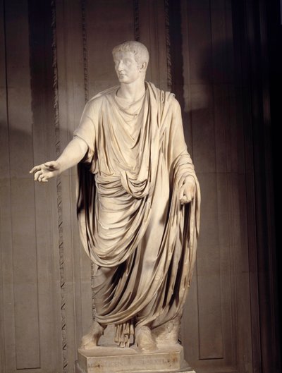 Arte romana: statua in marmo dell