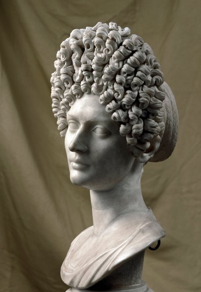 Arte romana: ritratto di una dama del periodo flavio da Roman