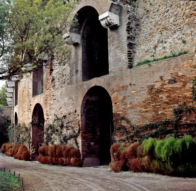 Arte romana: vista della Domus Aurea da Roman