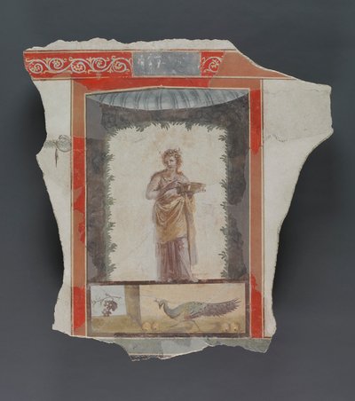 Frammento di affresco romano da Roman