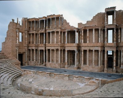 Scena del teatro romano, II-III secolo da Roman